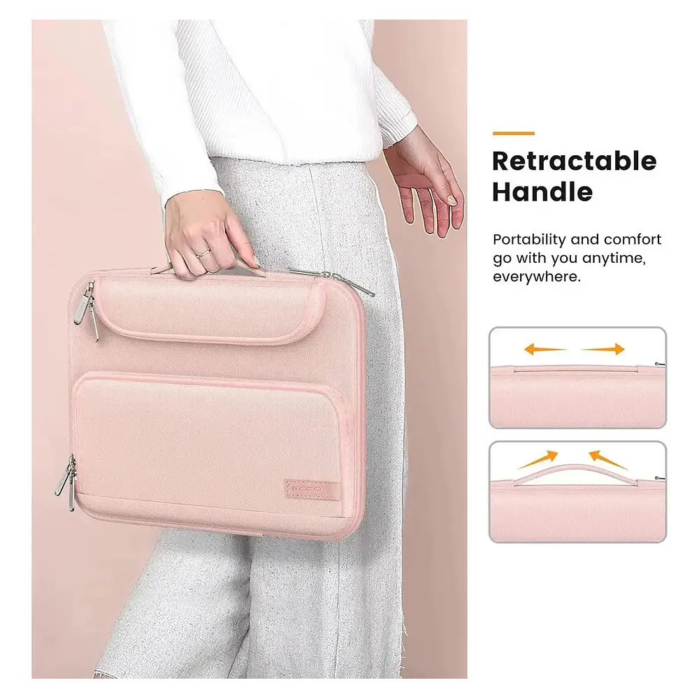 Funda Moko Bag Para Ipad Air 13 M4 Chip (2026) A3461 A3462 A3464 Rosa Mate 4