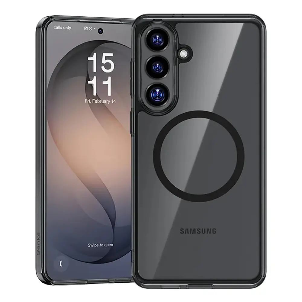 Case Benks Crystal (mag) Para Galaxy S26 Normal (2026) Black 1