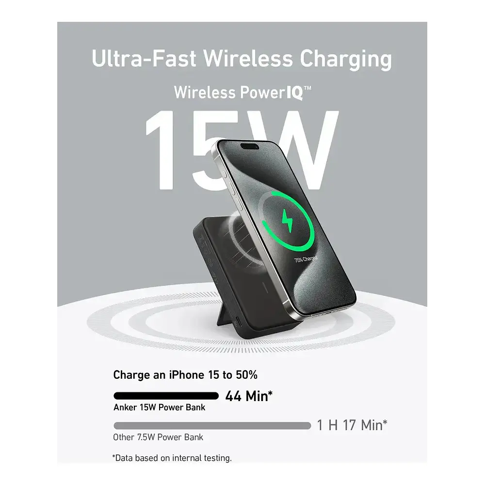 Anker Batería Externa Qi2 10k (mag) Para Iphone 17e (2026) 8