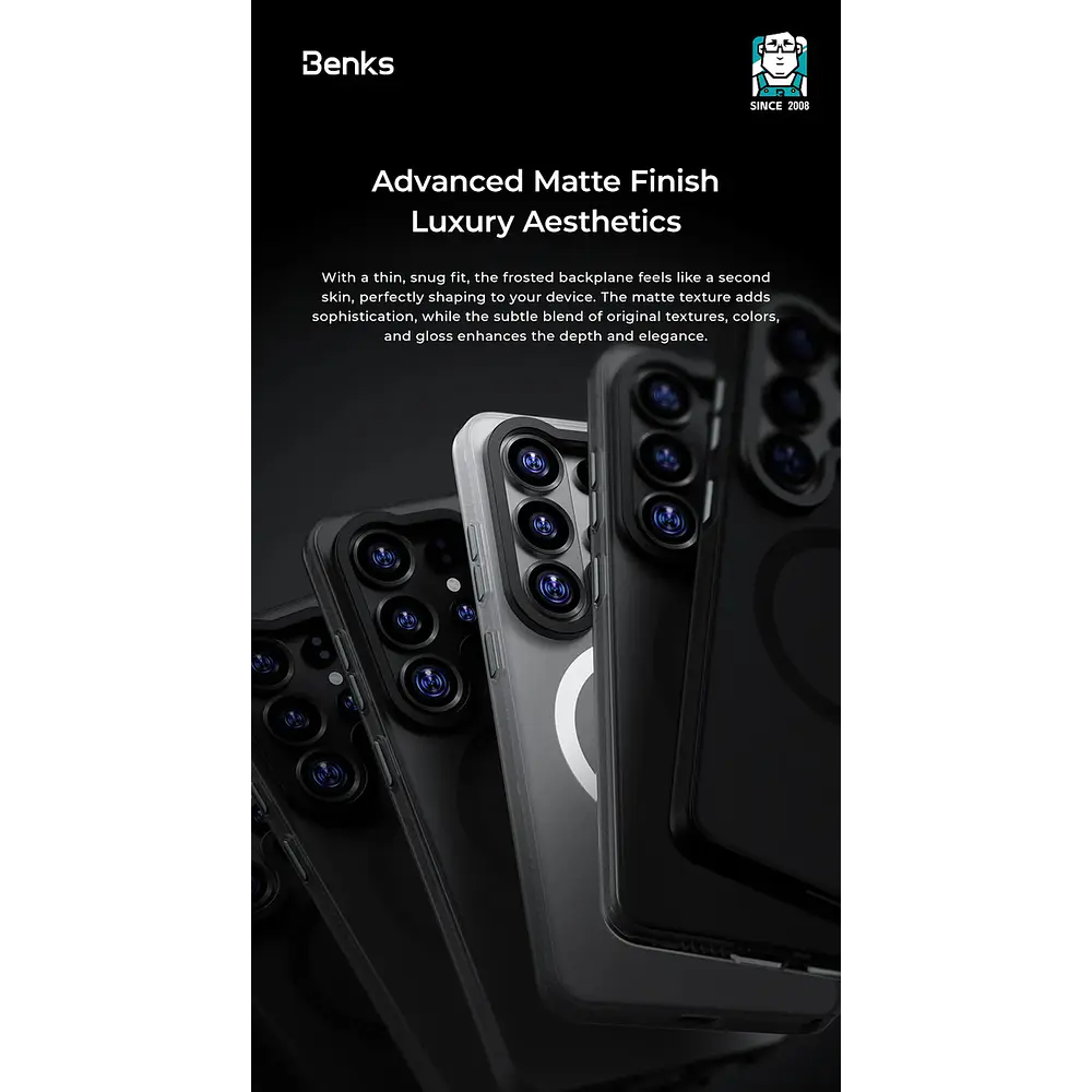 Case Benks Lucid Armor (mag) Para Galaxy S26 Ultra Smoke 5