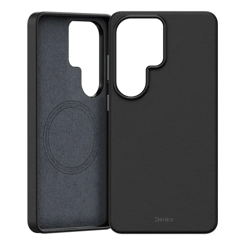 Case Benks Leather X (mag) Para Galaxy S26 Ultra 2026 Negro 7