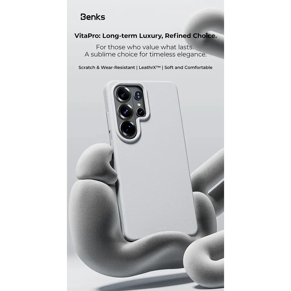 Case Benks Leather X (mag) Para Galaxy S26 Ultra (2026) 8