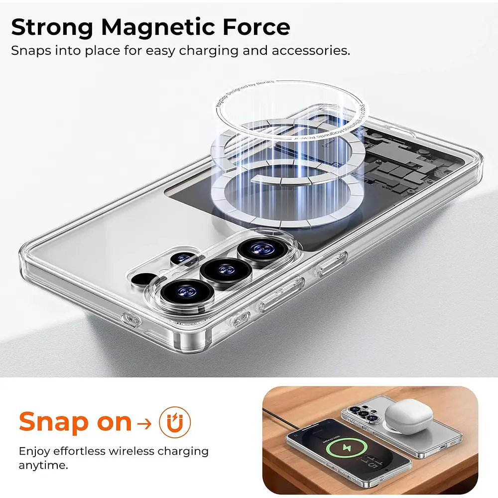 Case Benks Crystal (mag) Para Galaxy S26 Ultra (2026) Clear 4