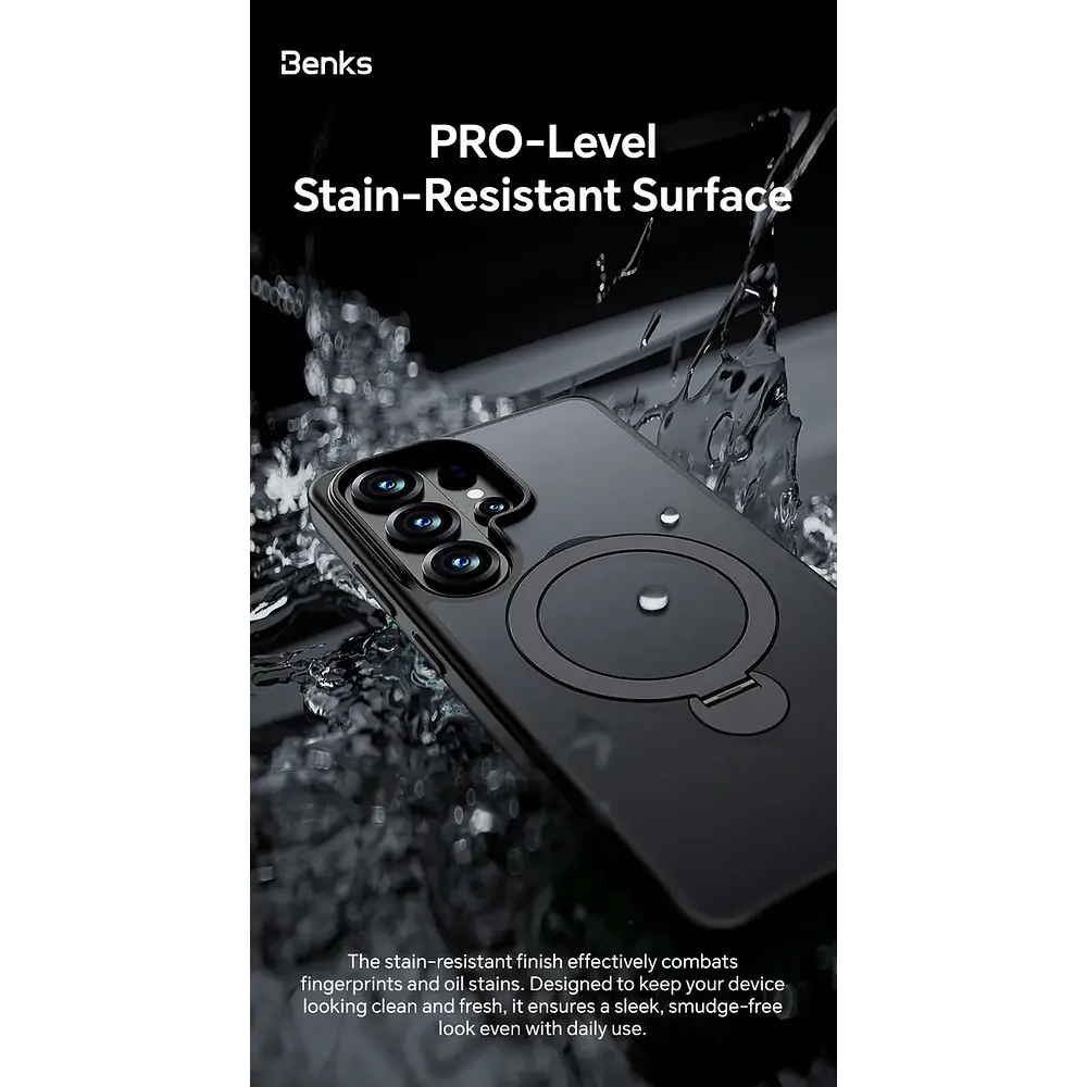 Case Benks Mist Metal Stand (mag) Para Galaxy S26 Ultra 9