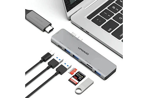 Hub Upgrow Usb C 7en2 Macbook Pro 16 M5 (2026) A3428 A3429