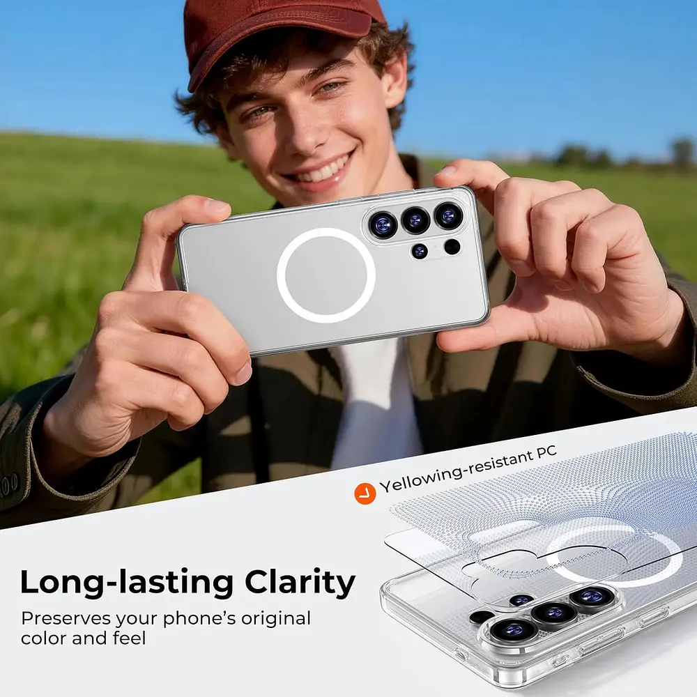 Case Benks Crystal (mag) Para Galaxy S26 Ultra (2026) Clear 6