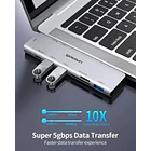 Adaptador Hub Upgrow Usb C 7en2 Para Macbook Air 15 M5 A3448 5