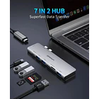 Hub Upgrow Usb C 7en2 Macbook Pro 16 M5 (2026) A3428 A3429 4