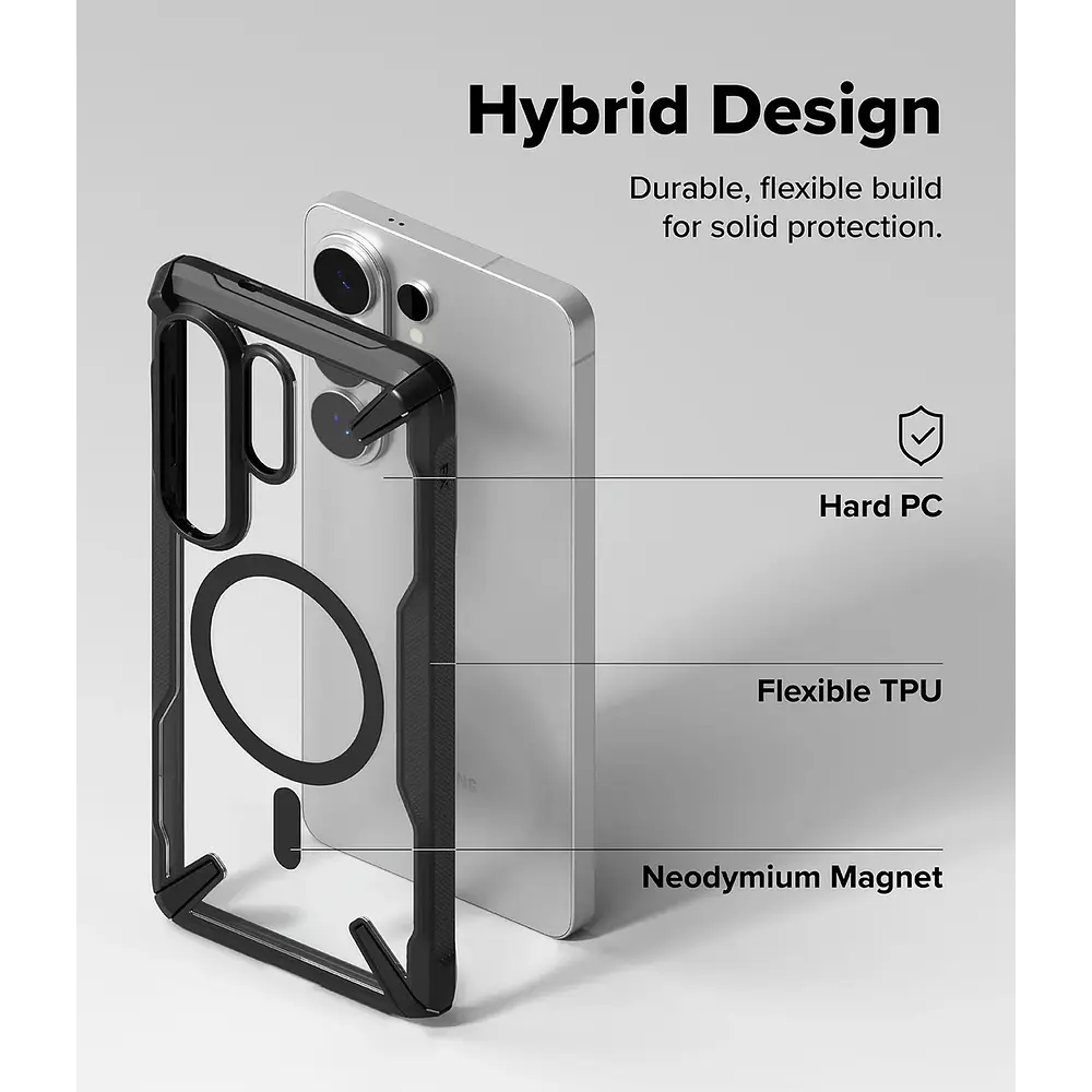 Case Ringke Fusion X (mag) Para Galaxy S26 Ultra Black 9