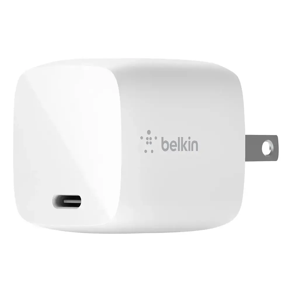 Cargador de Pared Belkin 30w Para Iphone 17e (2026) + Cable 3