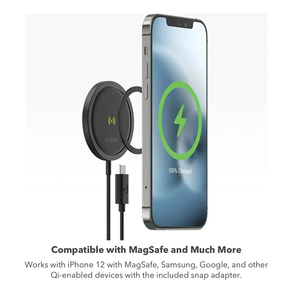 Cargador Magnético Mophie (mag) 15w Para Iphone 17e (2026) 5