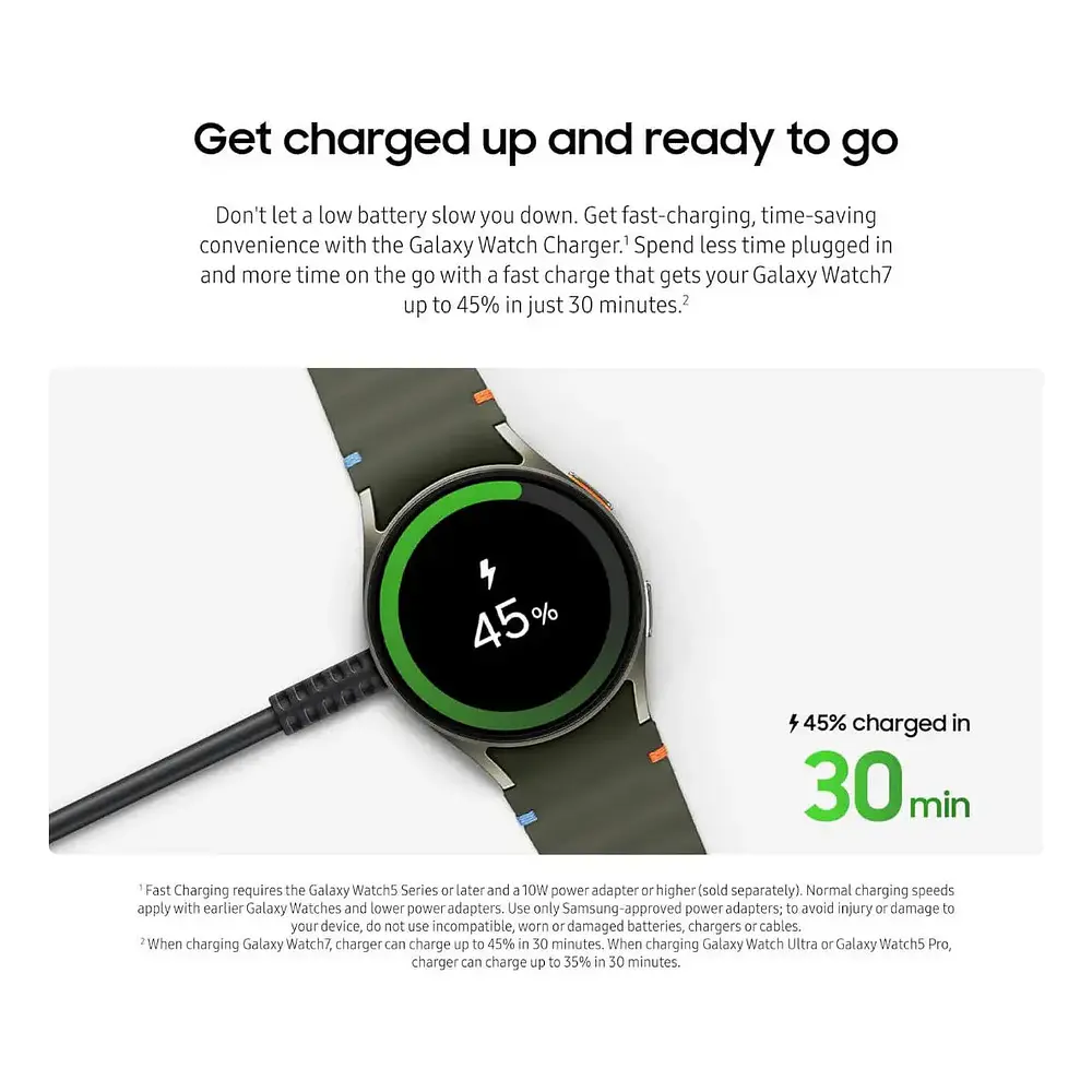 Cargador Samsung Galaxy Watch8 44mm 40mm 46mm (fast Charge) 6