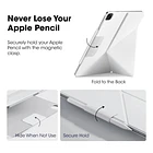 Case Benks Urban Mag Para Ipad Air 13 M4 Chip (2026) A3461 A3462 A3464 Blanco 2