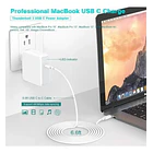 Cargador de Pared Szpower Usb C 87watts Para Macbook Air 15 M5 A3448 6