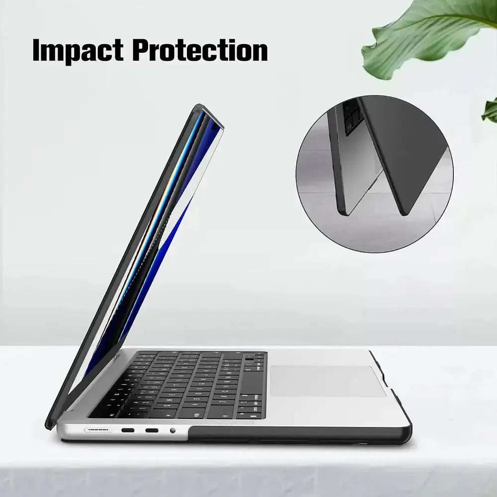 Case Fintie Para Macbook Pro 14 M5 (2026) A3426 A3427 Black 3