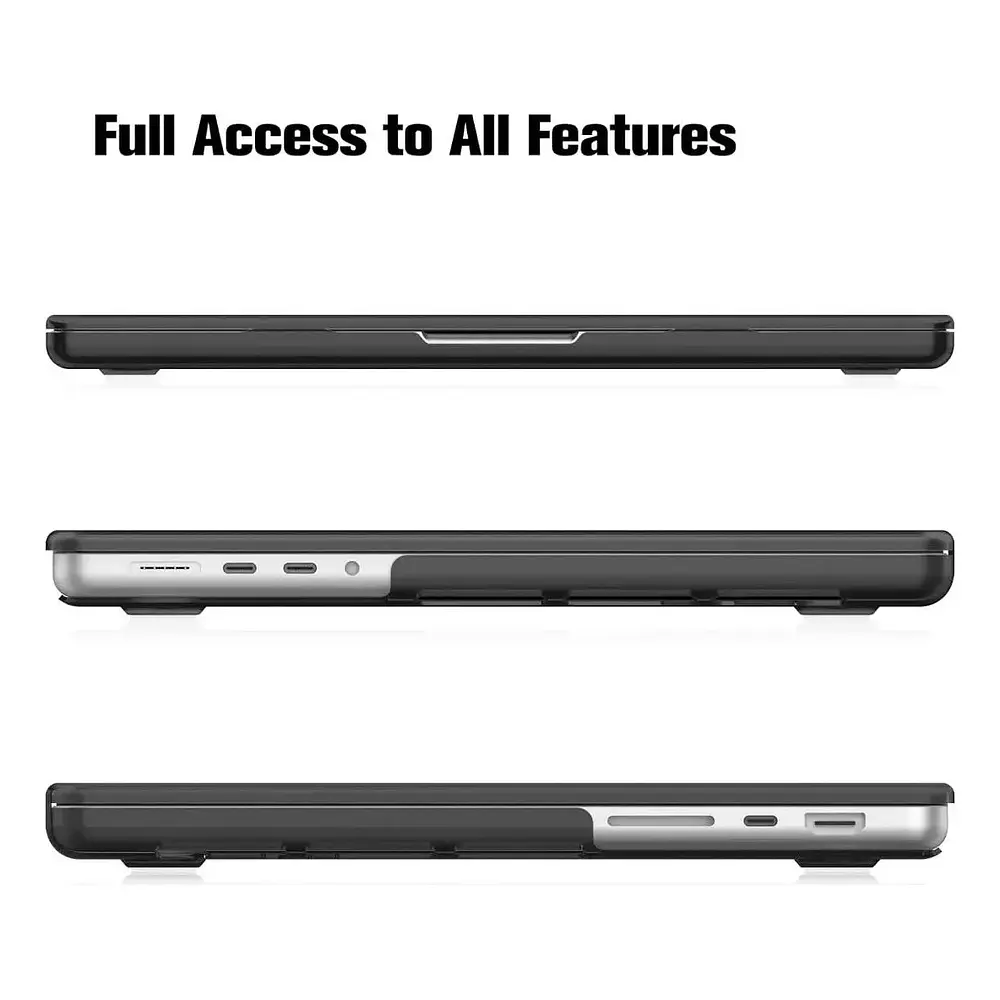 Case Fintie Para Macbook Pro 14 M5 (2026) A3426 A3427 Black 4