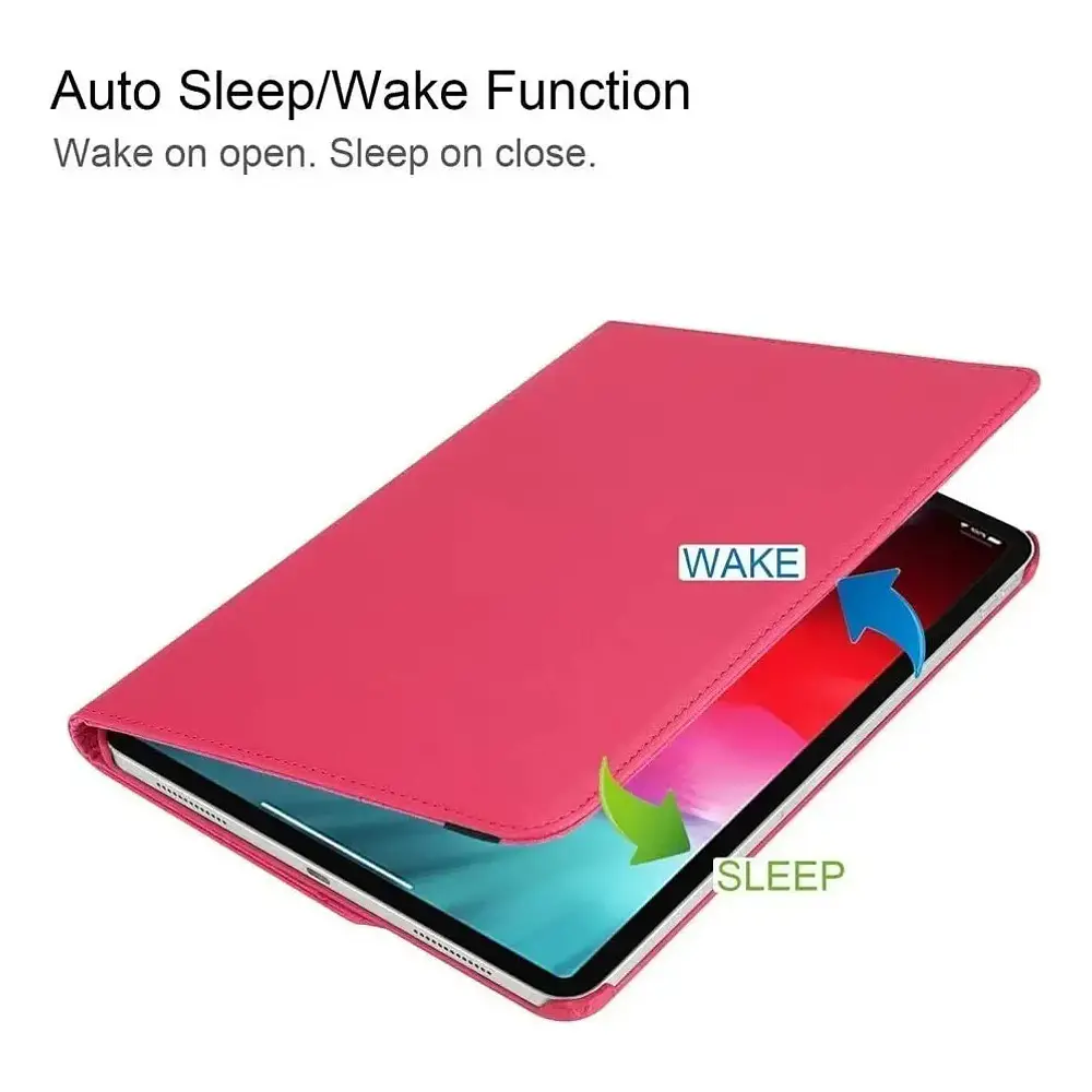 Case Giratorio Para Ipad Air 11 M4 Chip (2026) A3459 A3460 A3463 Fucsia 4