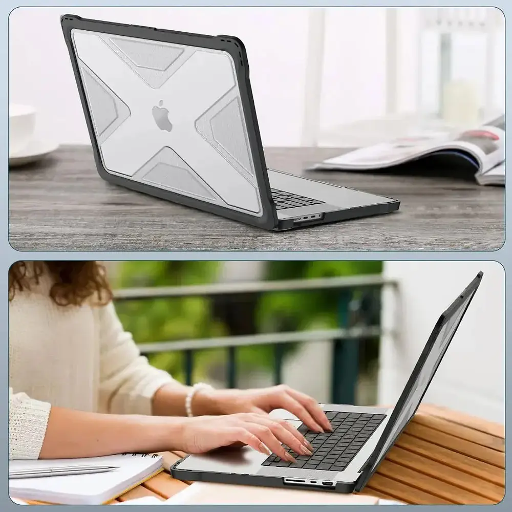 Case Fintie Rugged Para Macbook Pro 14 M5 (2026) A3426 A3427 5