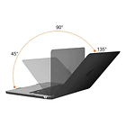 Case Mosiso Para Macbook Air 15 M5 A3448 (2026) Black + Mica 2