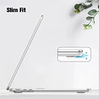 Case Mosiso Para Macbook Air 13.6 M5 A3449 (2026) + Mica 4