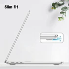 Case Mosiso Para Macbook Air 15 M5 A3448 (2026) Clear + Mica 4
