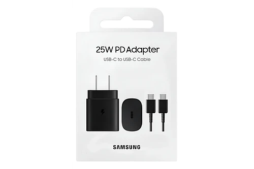 Samsung Cargador De Pared 25watts Para Galaxy S26 Plus Ultra