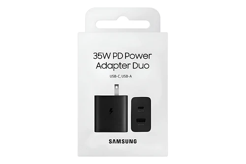 Samsung Cargador De Pared Duo 35watts Para Galaxy S26 Plus Ultra