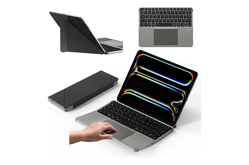 Teclado Portátil Touchfold Para Ipad Air 11 M4 Chip (2026) A3459 A3460 A3463