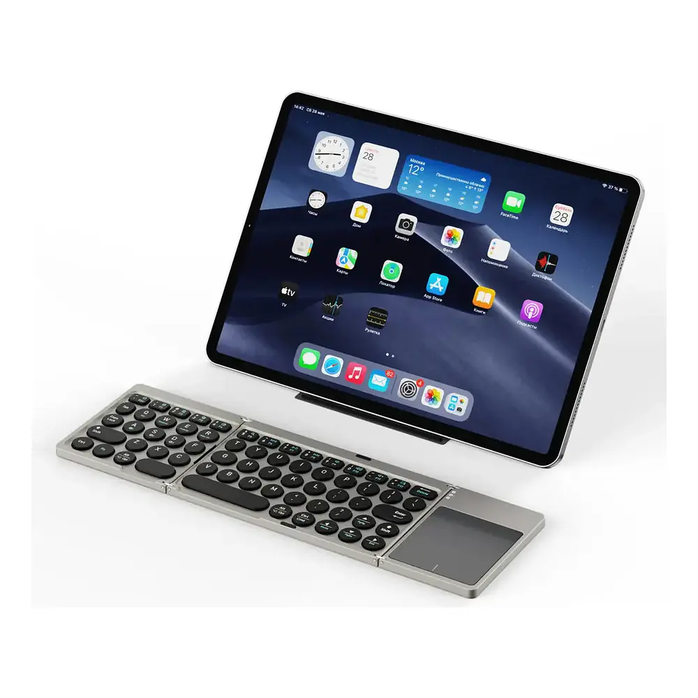 Teclado Portátil Touchflip Para Ipad Air 13 M4 Chip (2026) A3461 A3462 A3464 2