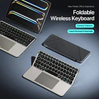 Teclado Portátil Touchfold Para Ipad Air 13 M4 Chip (2026) A3461 A3462 A3464 2