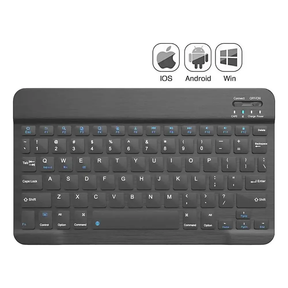 Teclado Portátil Bluetooth Para Ipad Air 13 M4 Chip (2026) A3461 A3462 A3464 5