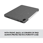 Teclado Logitech Combo Touch Ipad Air 11 M4 Chip (2026) A3459 A3460 A3463 5