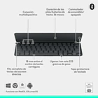 Teclado Logitech Keys To Go2 Para Ipad Air 11 M4 Chip (2026) A3459 A3460 A3463 4