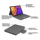 Teclado Logitech Folio Touch Ipad Air 11 M4 Chip (2026) A3459 A3460 A3463 6
