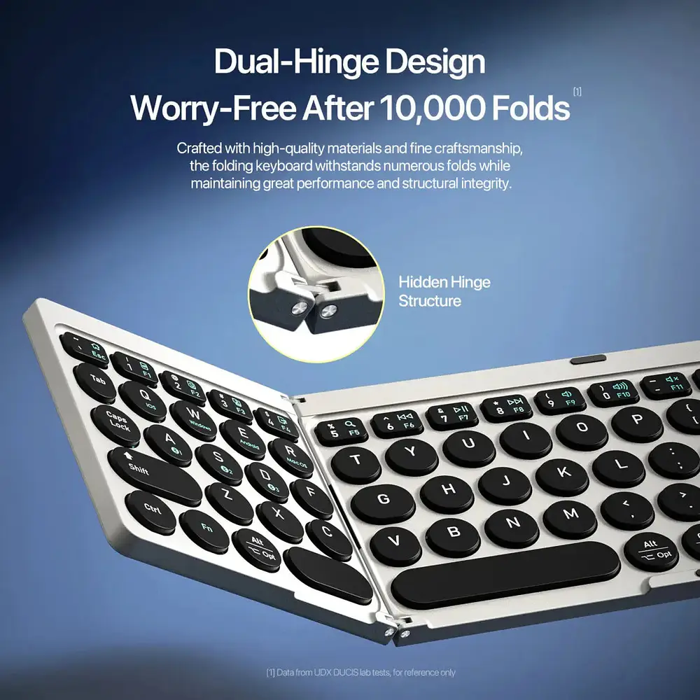 Teclado Portátil Touchflip Para Ipad Air 13 M4 Chip (2026) A3461 A3462 A3464 5