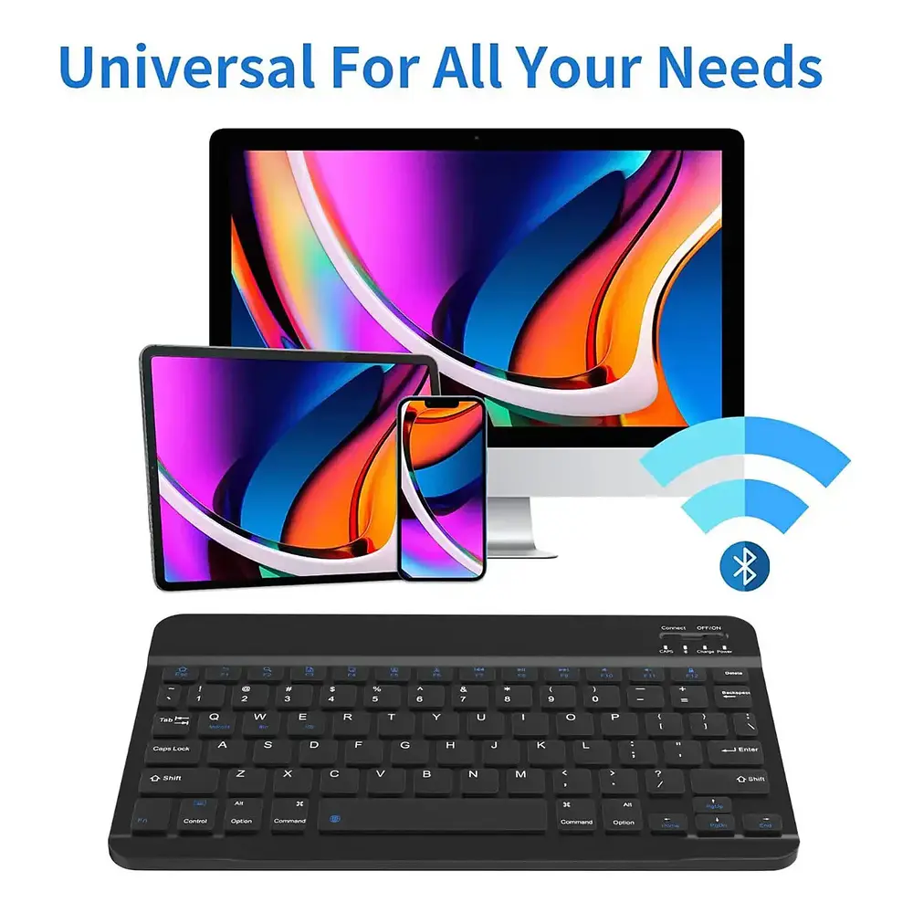 Teclado Portátil Bluetooth Para Ipad Air 11 M4 Chip (2026) A3459 A3460 A3463 6