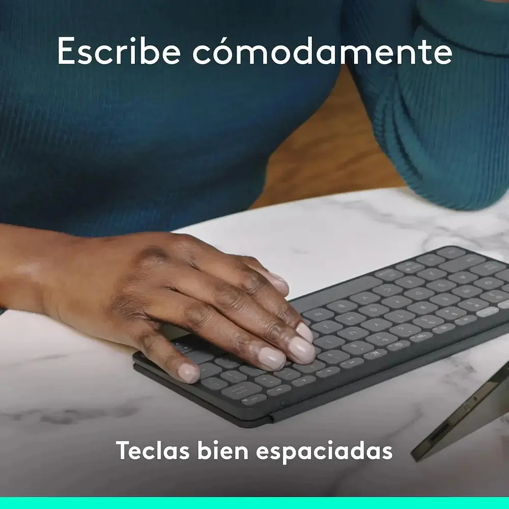 Teclado Logitech Keys To Go2 Para Ipad Air 11 M4 Chip (2026) A3459 A3460 A3463 7