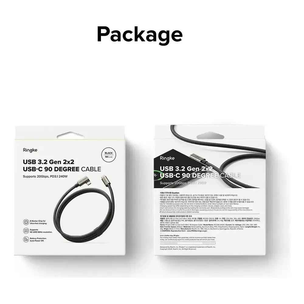 Cable Ringke 240w 2m Macbook Pro 16 M5 (2026) A3428 A3429 10
