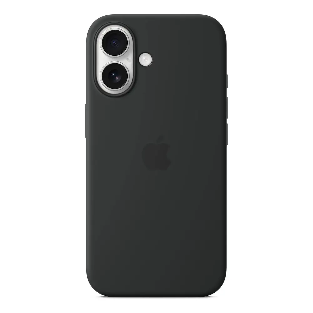 Apple Silicone Case Magsafe Para Iphone 16 Normal 6.1 Black 1
