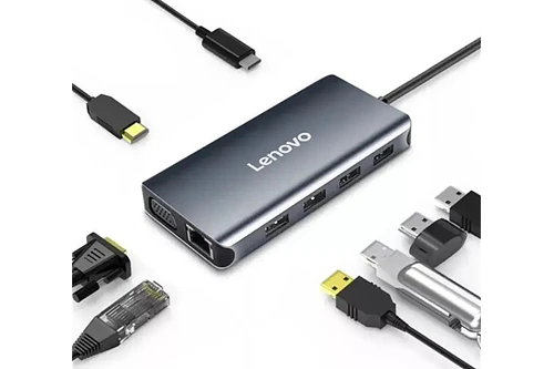 Hub Lenovo 8en1 Para Macbook Pro 14 M5 (2026) A3426 A3427