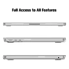 Case Fintie Hard Shell Para Macbook Air 13.6 M5 (2026) A3449 5