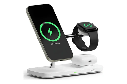 Ringke Cargador 3en1 (mag) Para Galaxy Buds4 / Buds4 Pro