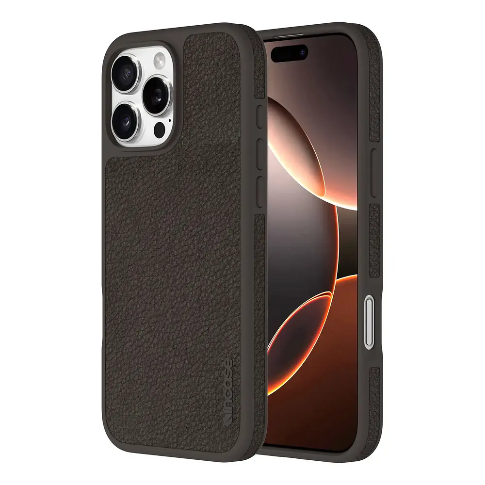 Incase Icon Case (mag) Para Iphone 16 Pro Max 6.9 Co Leather 1