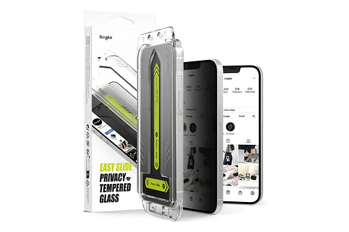 Mica Antiespía Ringke Easy Slide Iphone 17e (2026) 2-pack