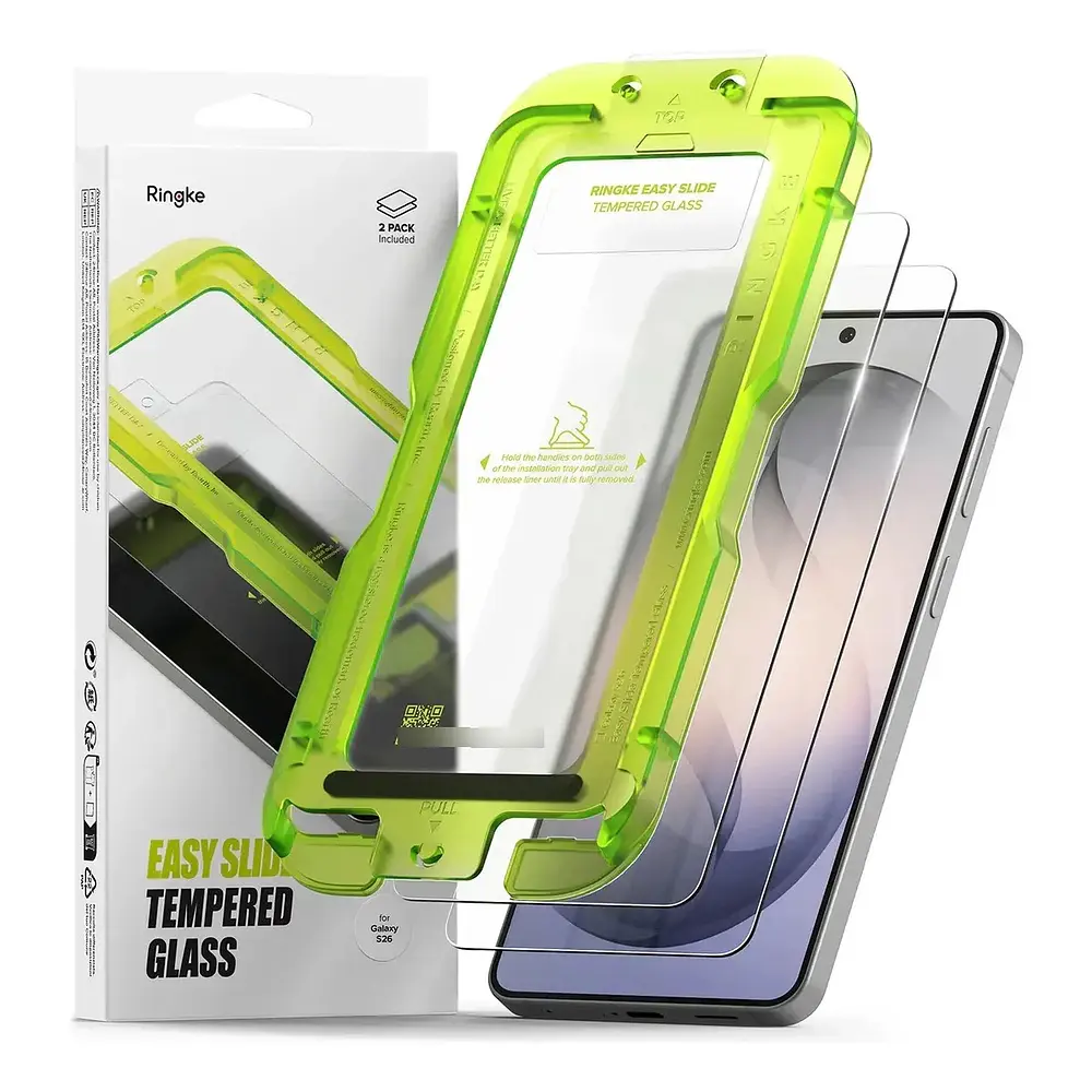 Mica D Vidrio Ringke Easy Slide Para Galaxy S26 Normal 2pack 1