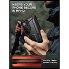 Case Supcase Ub Pro 360° Para Galaxy S26 Ultra Black + Mica 7