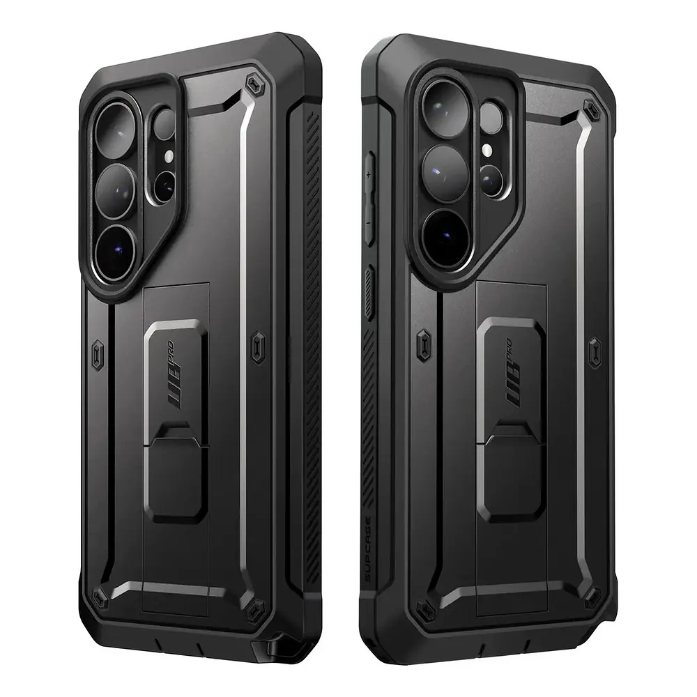 Case Supcase Ub Pro 360° Para Galaxy S26 Ultra Black + Mica 9