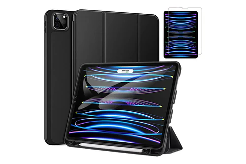 Pack Mica + Smart Case Para Ipad Air 13 M4 Chip (2026) A3461 A3462 A3464