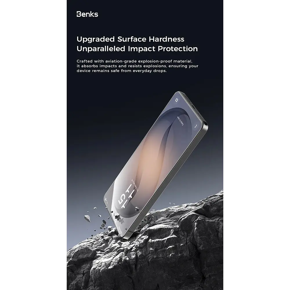 Mica Protector D Vidrio Benks Ultra Shield Galaxy S26 Ultra 5