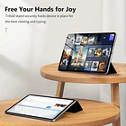 Moko Smart Folio Para Ipad Air 13 M4 Chip (2026) A3461 A3462 A3464 Negro 3